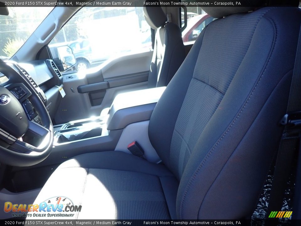 2020 Ford F150 STX SuperCrew 4x4 Magnetic / Medium Earth Gray Photo #10