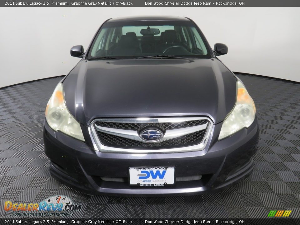 2011 Subaru Legacy 2.5i Premium Graphite Gray Metallic / Off-Black Photo #5