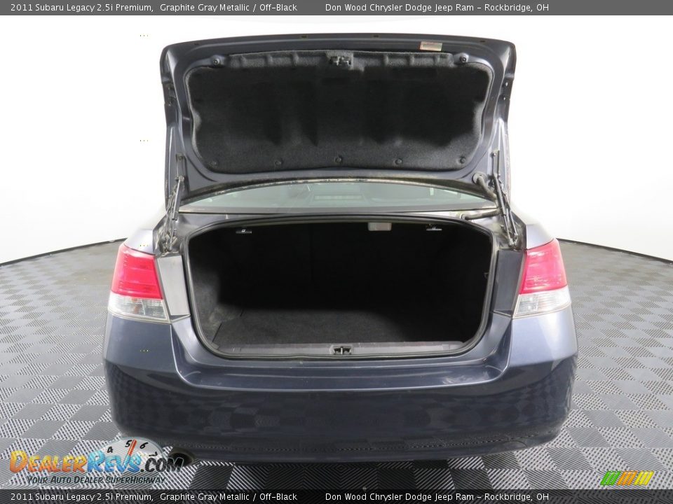2011 Subaru Legacy 2.5i Premium Graphite Gray Metallic / Off-Black Photo #13