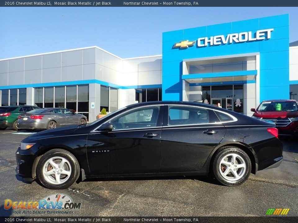 2016 Chevrolet Malibu LS Mosaic Black Metallic / Jet Black Photo #3