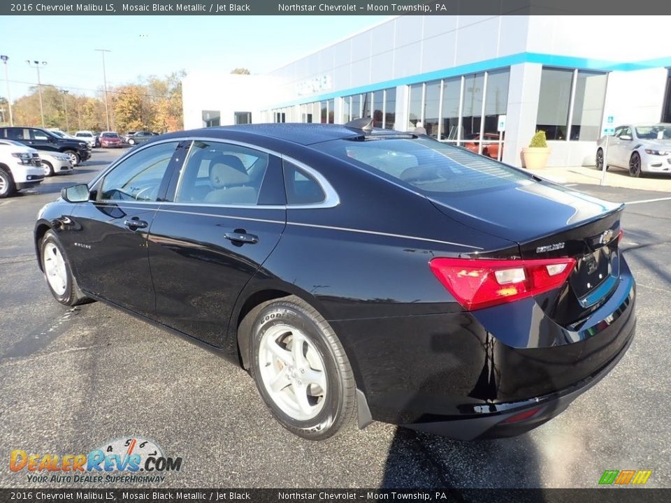 2016 Chevrolet Malibu LS Mosaic Black Metallic / Jet Black Photo #4