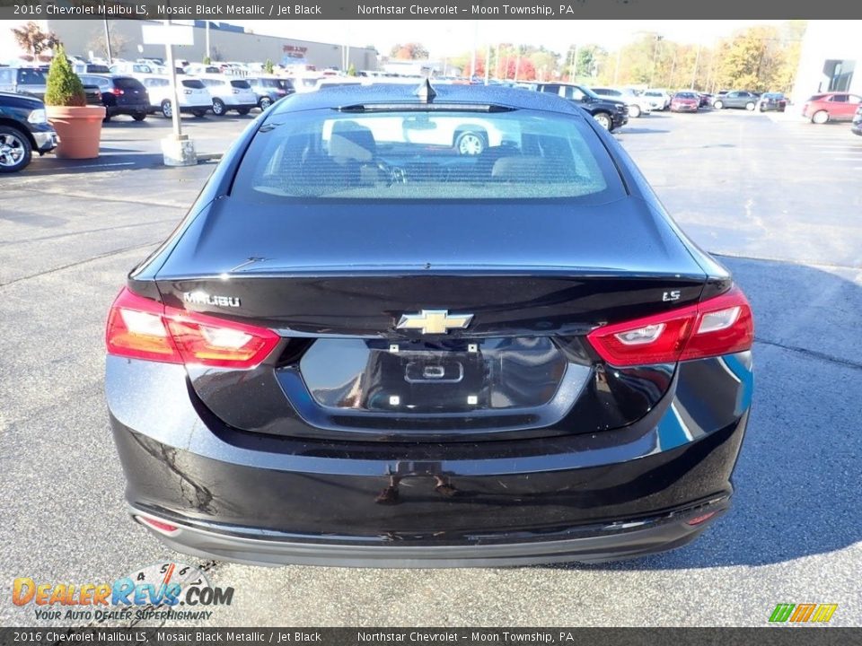 2016 Chevrolet Malibu LS Mosaic Black Metallic / Jet Black Photo #6