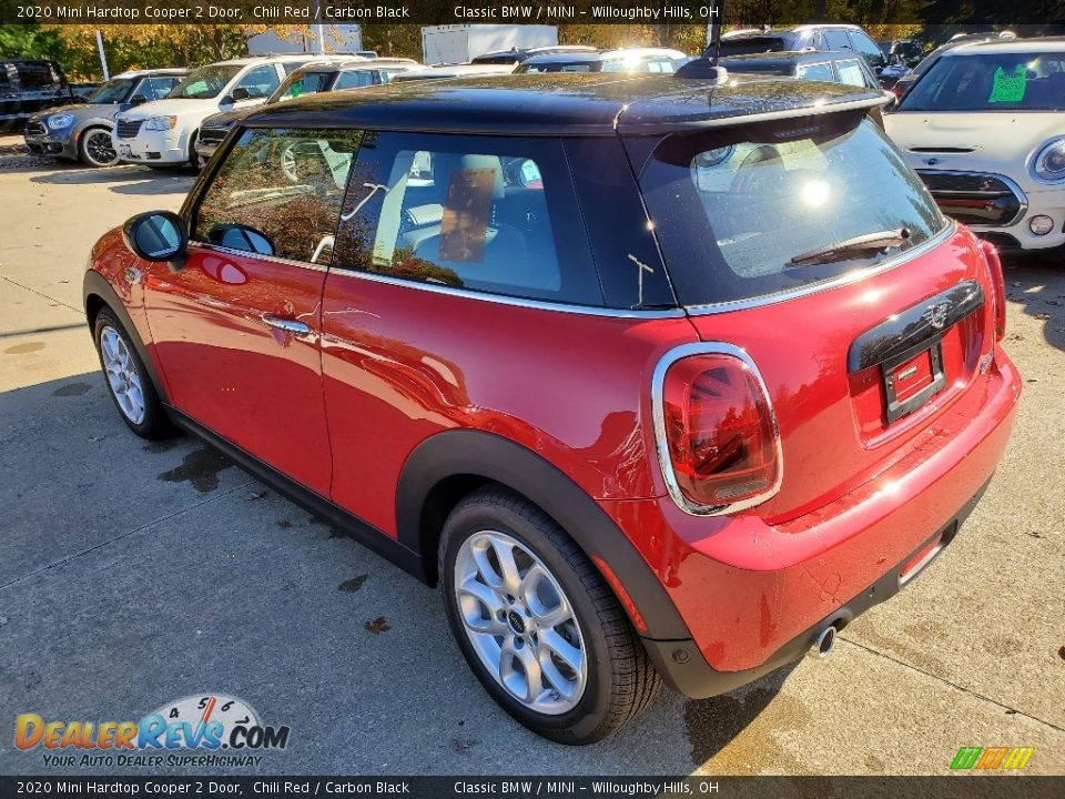 2020 Mini Hardtop Cooper 2 Door Chili Red / Carbon Black Photo #3