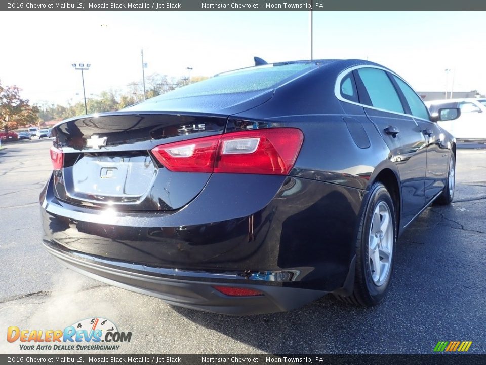 2016 Chevrolet Malibu LS Mosaic Black Metallic / Jet Black Photo #8