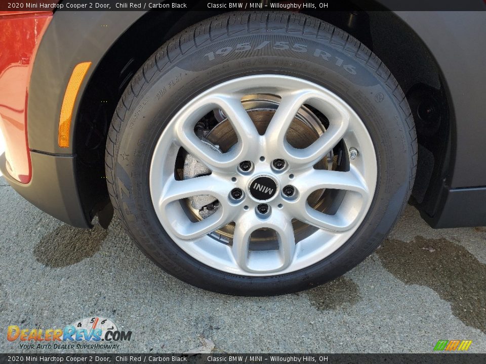 2020 Mini Hardtop Cooper 2 Door Chili Red / Carbon Black Photo #5