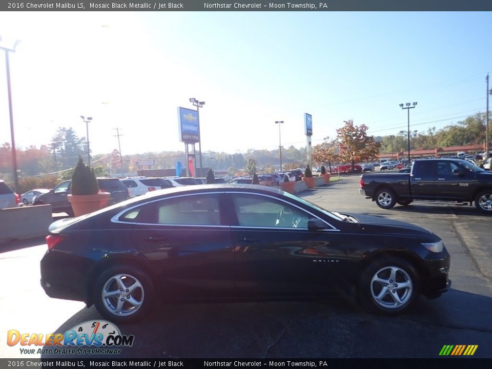2016 Chevrolet Malibu LS Mosaic Black Metallic / Jet Black Photo #10