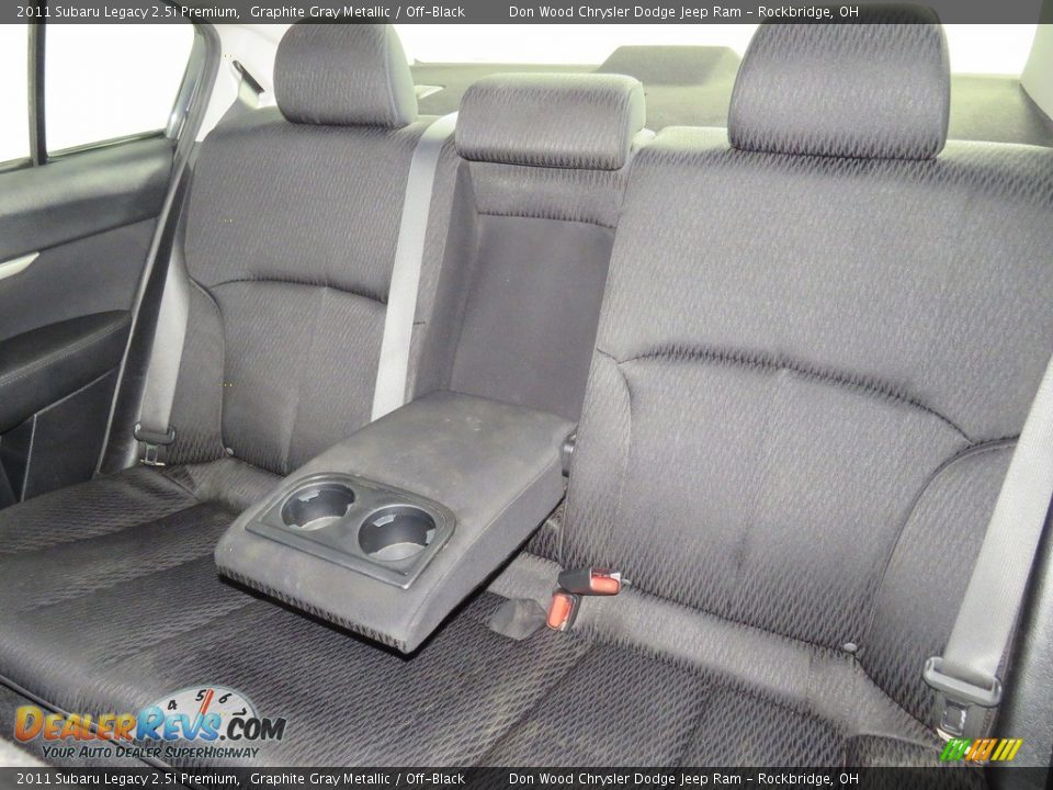 2011 Subaru Legacy 2.5i Premium Graphite Gray Metallic / Off-Black Photo #30