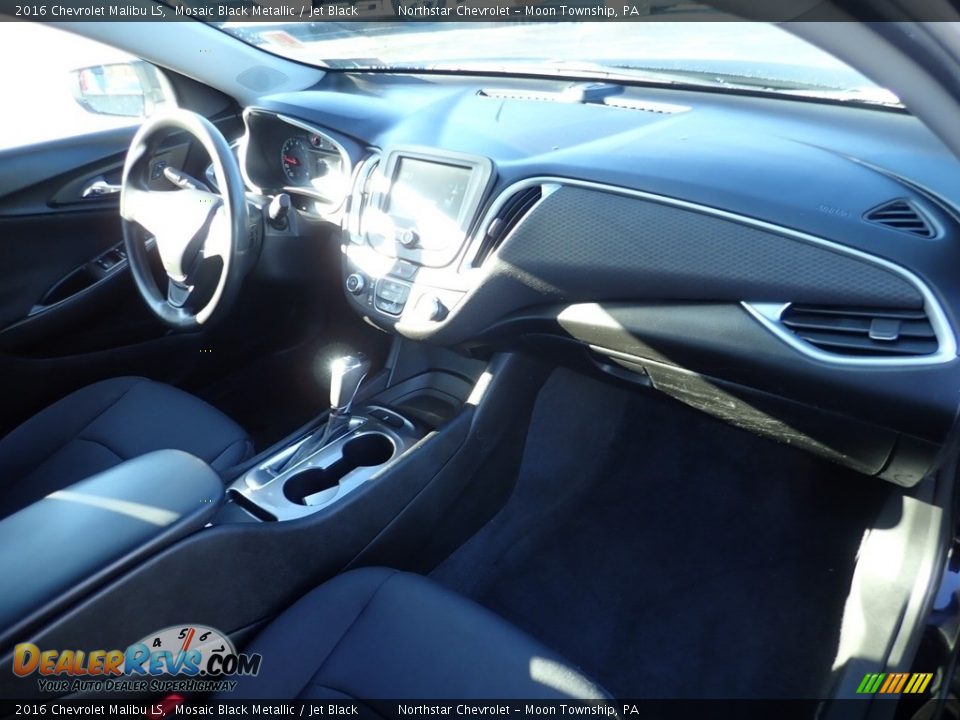2016 Chevrolet Malibu LS Mosaic Black Metallic / Jet Black Photo #15