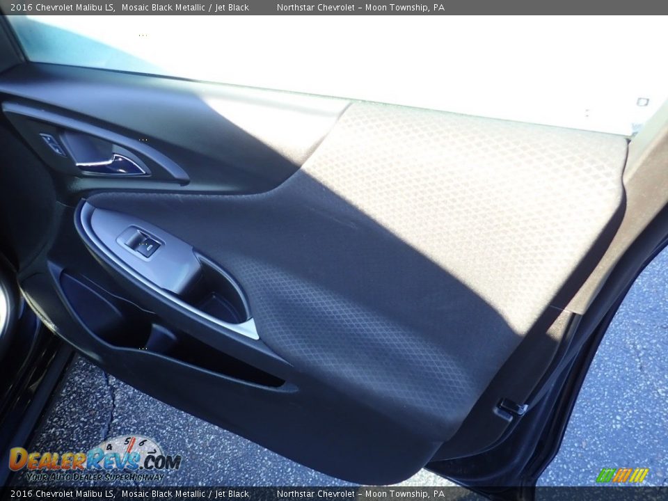 2016 Chevrolet Malibu LS Mosaic Black Metallic / Jet Black Photo #16
