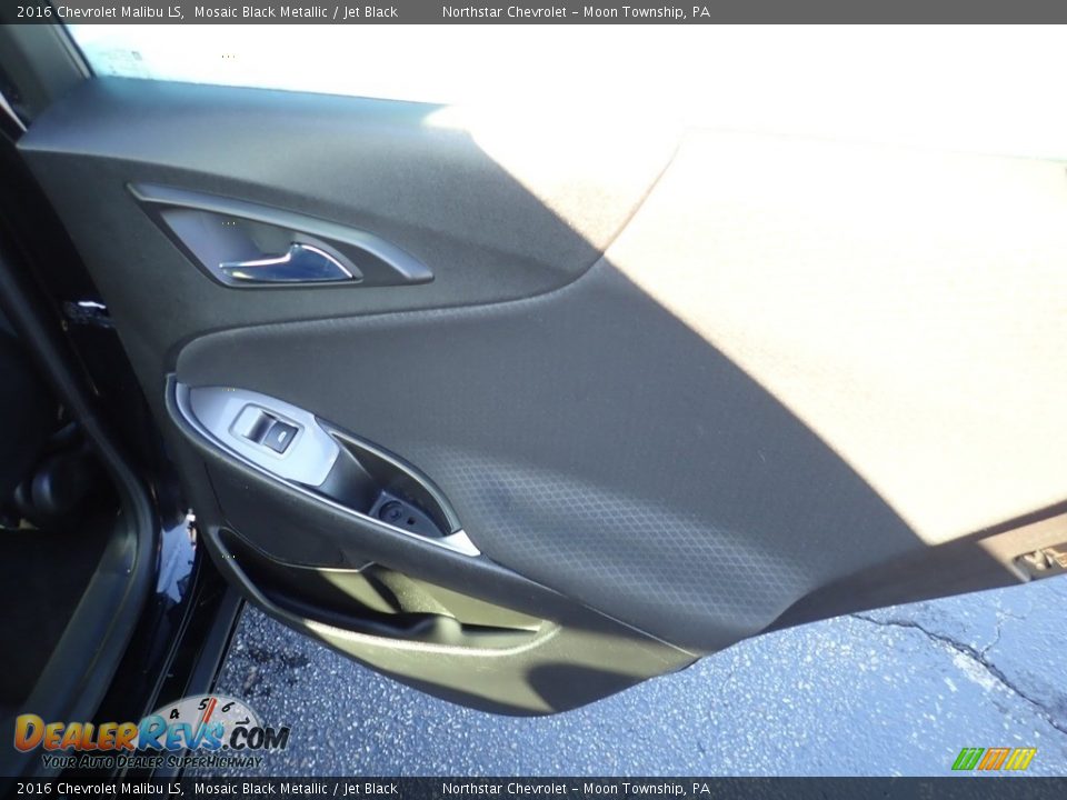 2016 Chevrolet Malibu LS Mosaic Black Metallic / Jet Black Photo #18