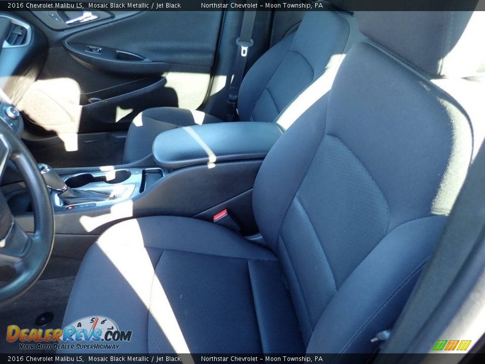 2016 Chevrolet Malibu LS Mosaic Black Metallic / Jet Black Photo #19