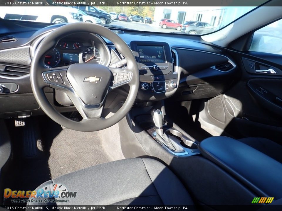 2016 Chevrolet Malibu LS Mosaic Black Metallic / Jet Black Photo #21
