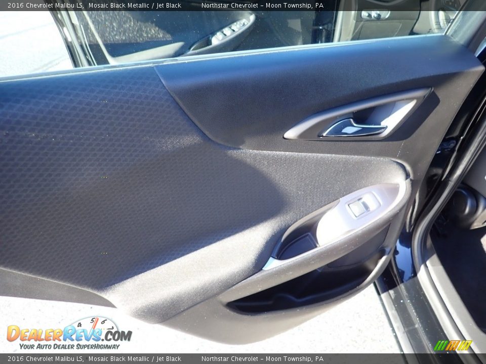 2016 Chevrolet Malibu LS Mosaic Black Metallic / Jet Black Photo #22