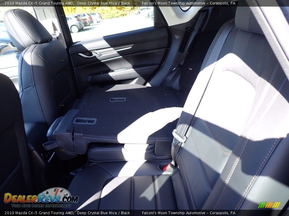 2019 Mazda CX-5 Grand Touring AWD Deep Crystal Blue Mica / Black Photo #8