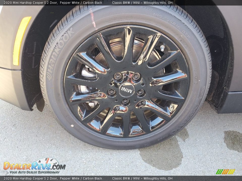 2020 Mini Hardtop Cooper S 2 Door Pepper White / Carbon Black Photo #5