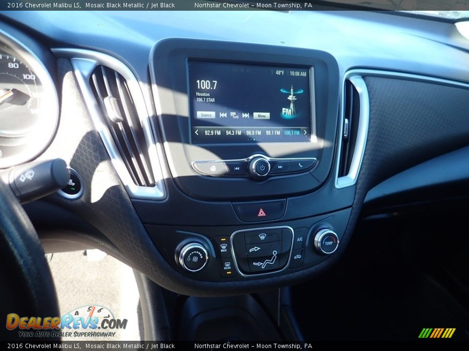 2016 Chevrolet Malibu LS Mosaic Black Metallic / Jet Black Photo #27