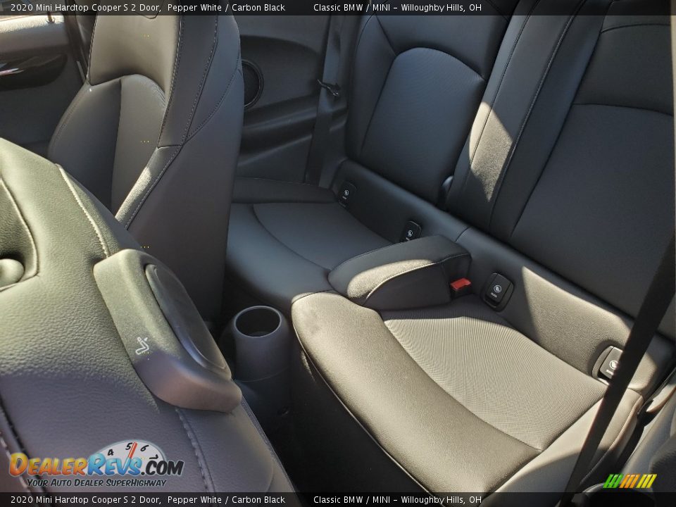 2020 Mini Hardtop Cooper S 2 Door Pepper White / Carbon Black Photo #7