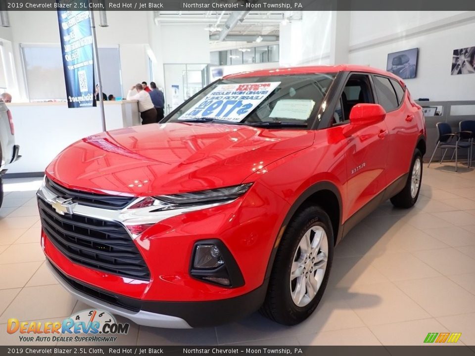2019 Chevrolet Blazer 2.5L Cloth Red Hot / Jet Black Photo #1