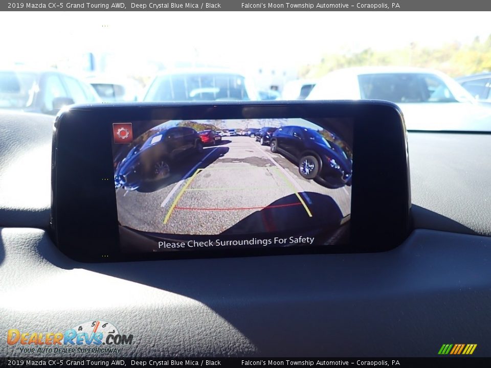 2019 Mazda CX-5 Grand Touring AWD Deep Crystal Blue Mica / Black Photo #15