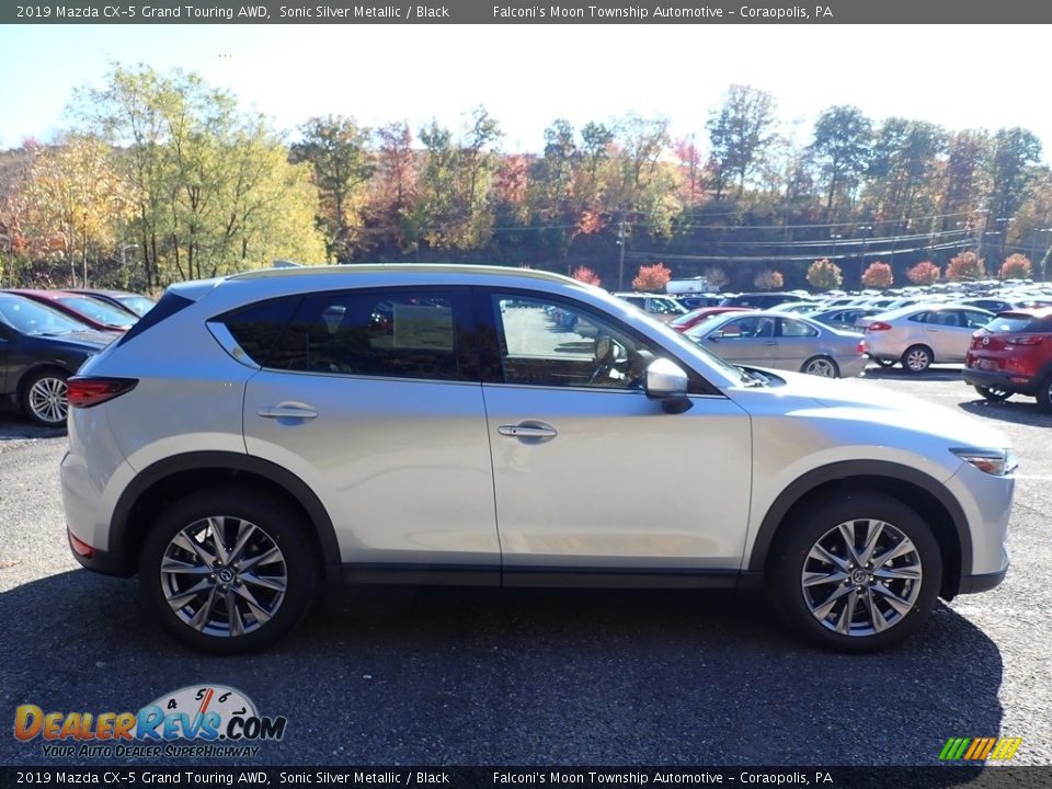 2019 Mazda CX-5 Grand Touring AWD Sonic Silver Metallic / Black Photo #1