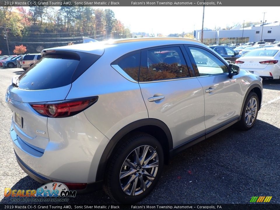 2019 Mazda CX-5 Grand Touring AWD Sonic Silver Metallic / Black Photo #2