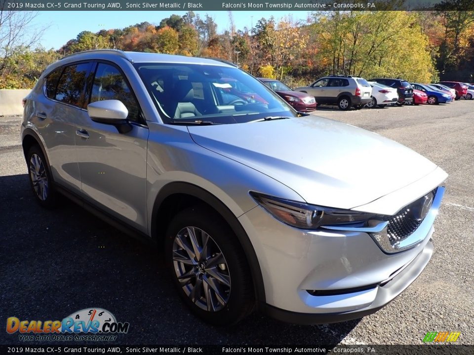 2019 Mazda CX-5 Grand Touring AWD Sonic Silver Metallic / Black Photo #3