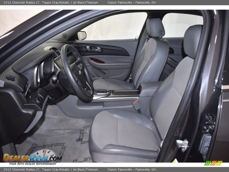 2013 Chevrolet Malibu LT Taupe Gray Metallic / Jet Black/Titanium Photo #7