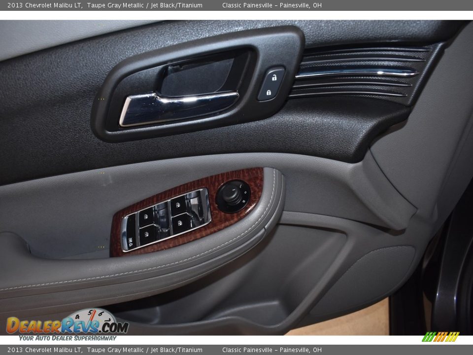 2013 Chevrolet Malibu LT Taupe Gray Metallic / Jet Black/Titanium Photo #10