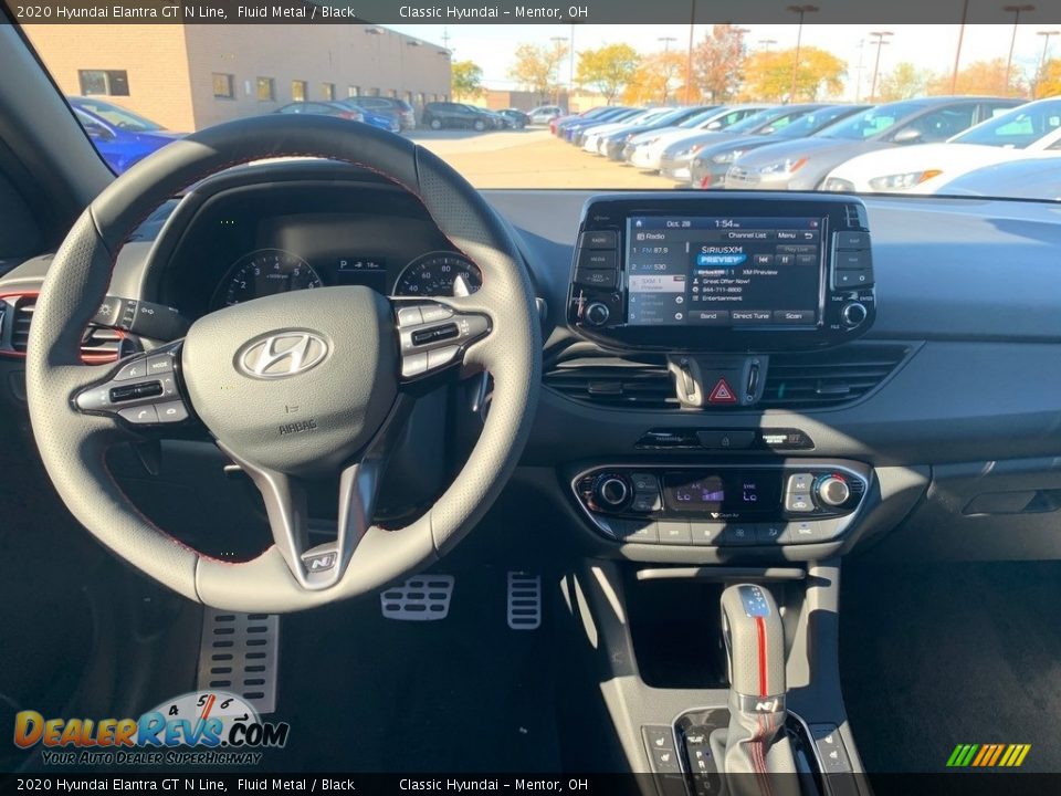 2020 Hyundai Elantra GT N Line Fluid Metal / Black Photo #3