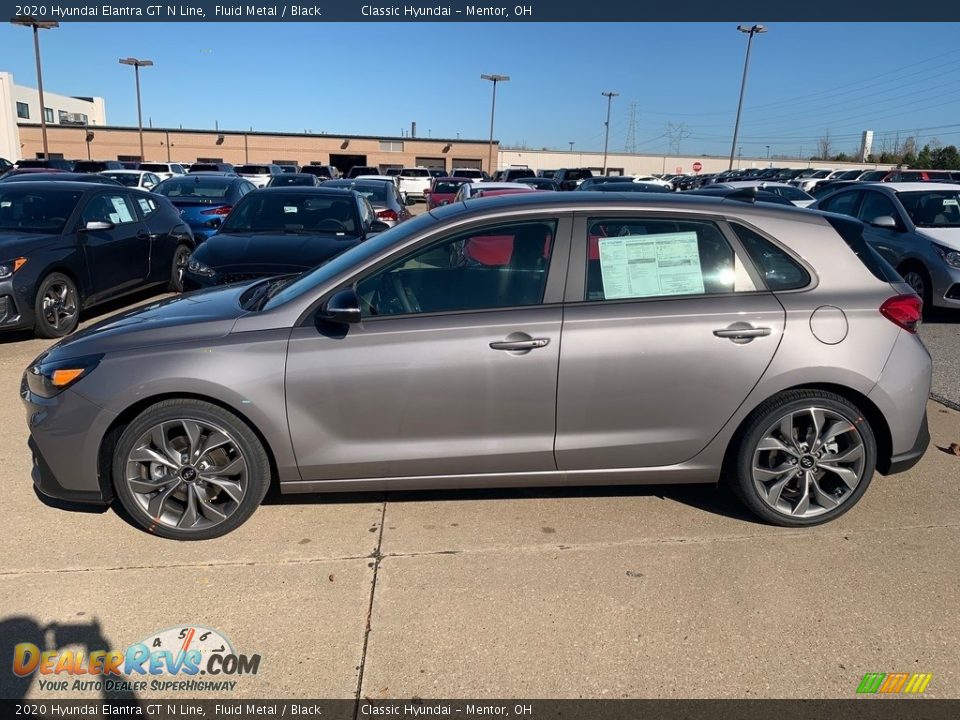 Fluid Metal 2020 Hyundai Elantra GT N Line Photo #4
