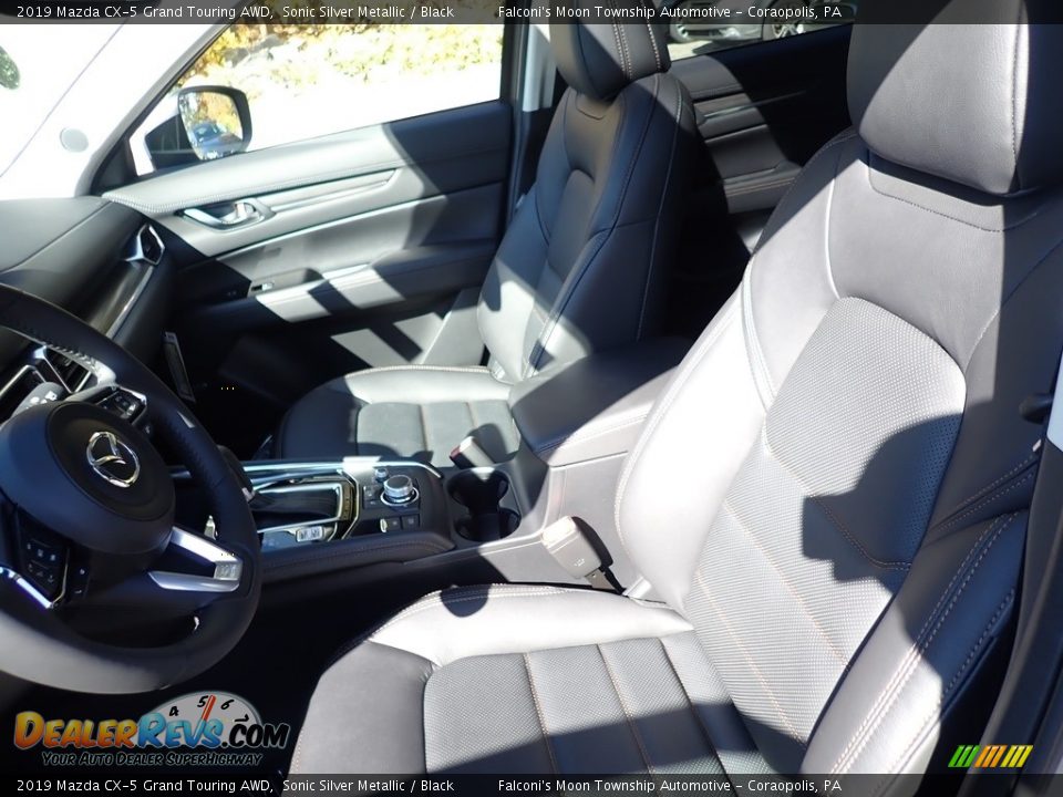 2019 Mazda CX-5 Grand Touring AWD Sonic Silver Metallic / Black Photo #11