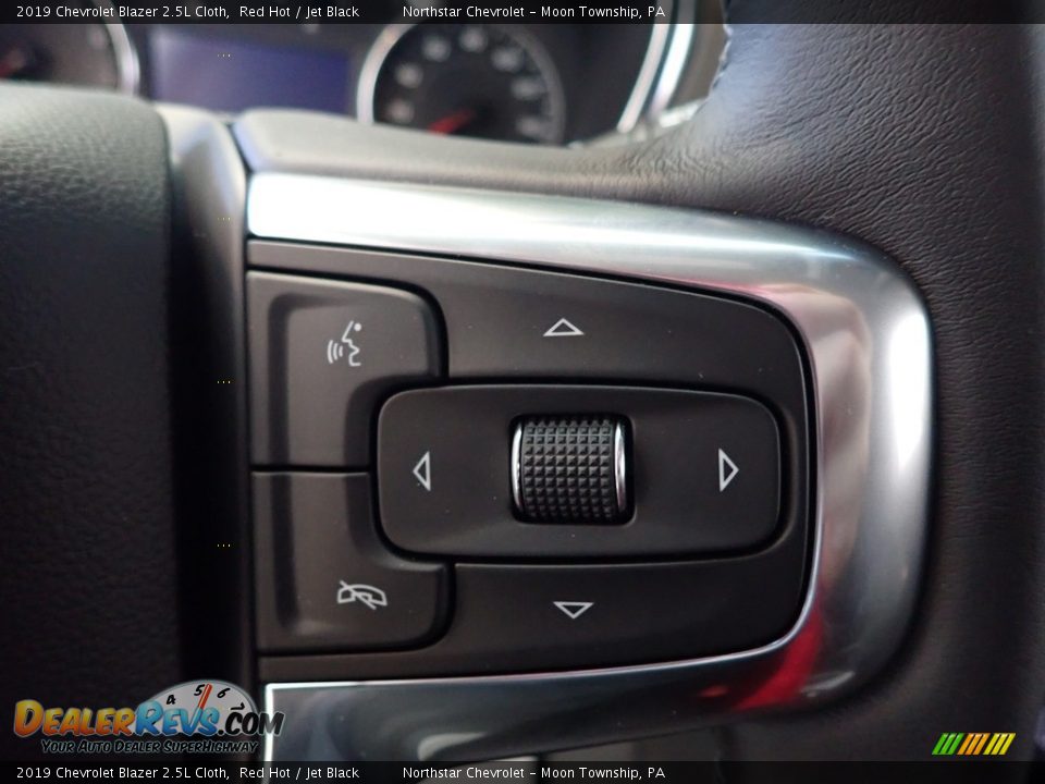 2019 Chevrolet Blazer 2.5L Cloth Red Hot / Jet Black Photo #15