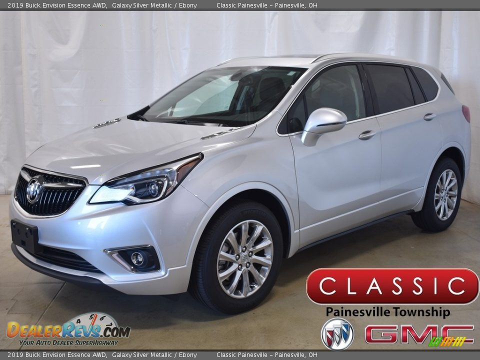 2019 Buick Envision Essence AWD Galaxy Silver Metallic / Ebony Photo #1