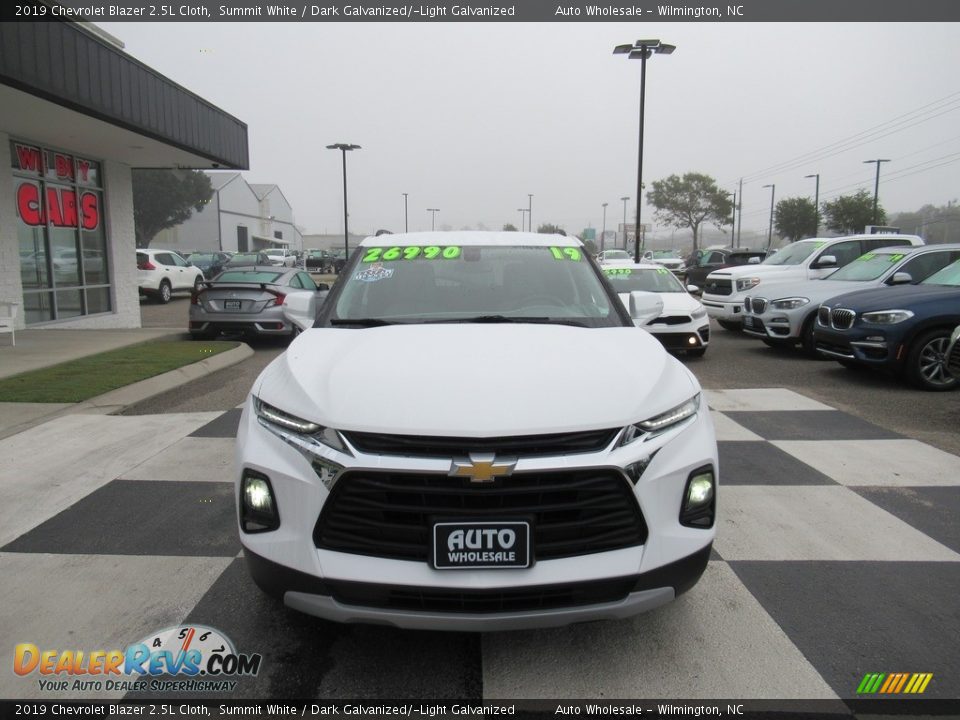 2019 Chevrolet Blazer 2.5L Cloth Summit White / Dark Galvanized/­Light Galvanized Photo #2