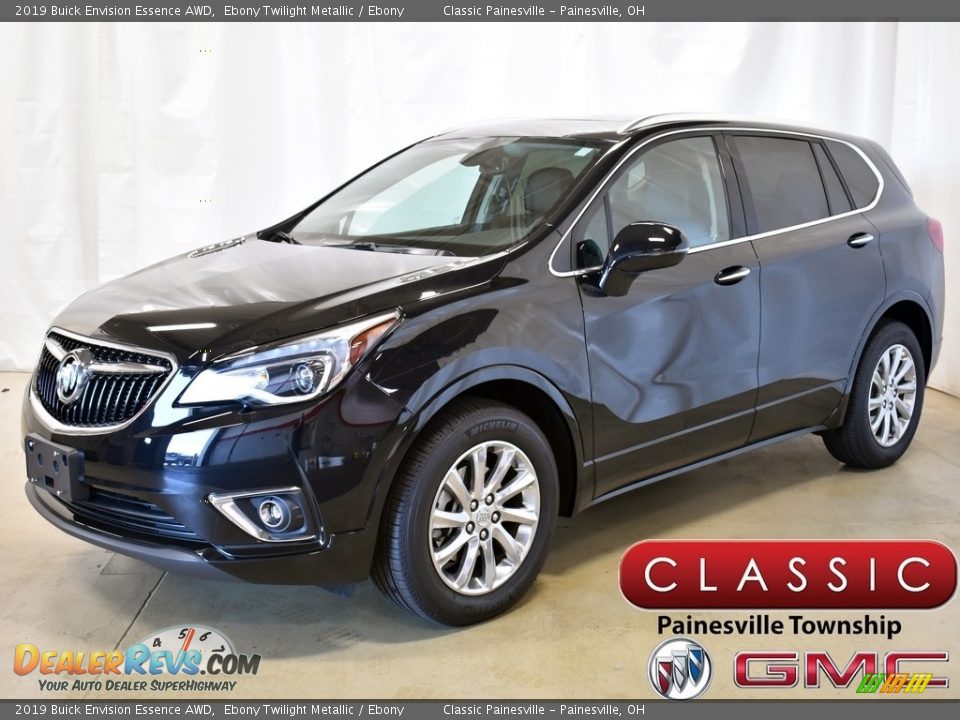 2019 Buick Envision Essence AWD Ebony Twilight Metallic / Ebony Photo #1