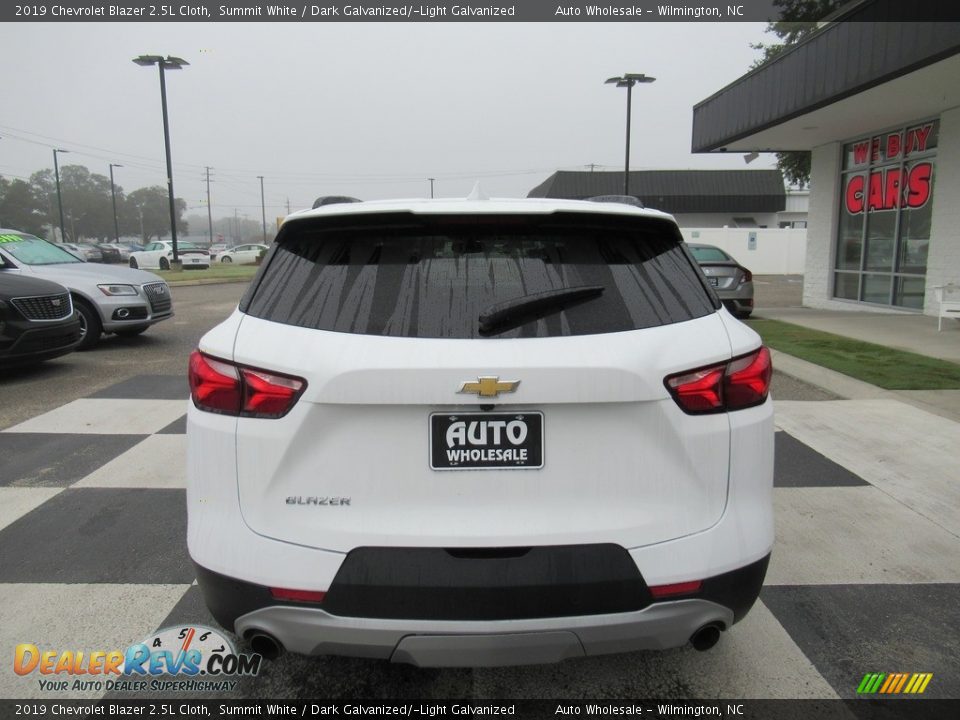 2019 Chevrolet Blazer 2.5L Cloth Summit White / Dark Galvanized/­Light Galvanized Photo #4