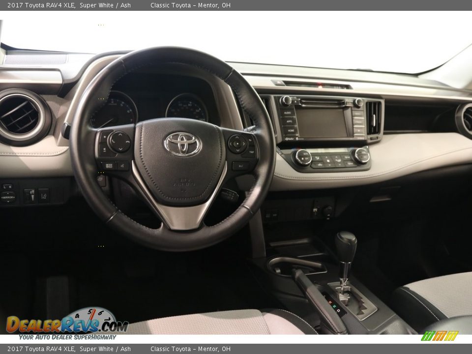 2017 Toyota RAV4 XLE Super White / Ash Photo #6