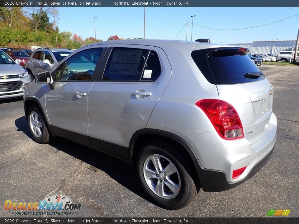 2020 Chevrolet Trax LS Silver Ice Metallic / Jet Black Photo #3