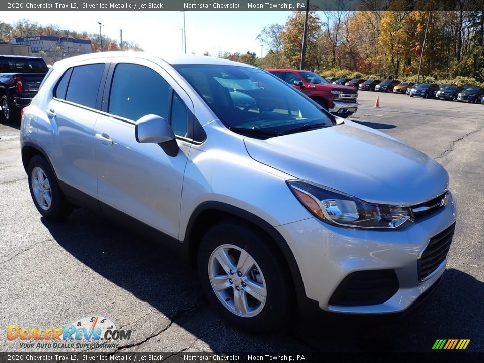 2020 Chevrolet Trax LS Silver Ice Metallic / Jet Black Photo #7