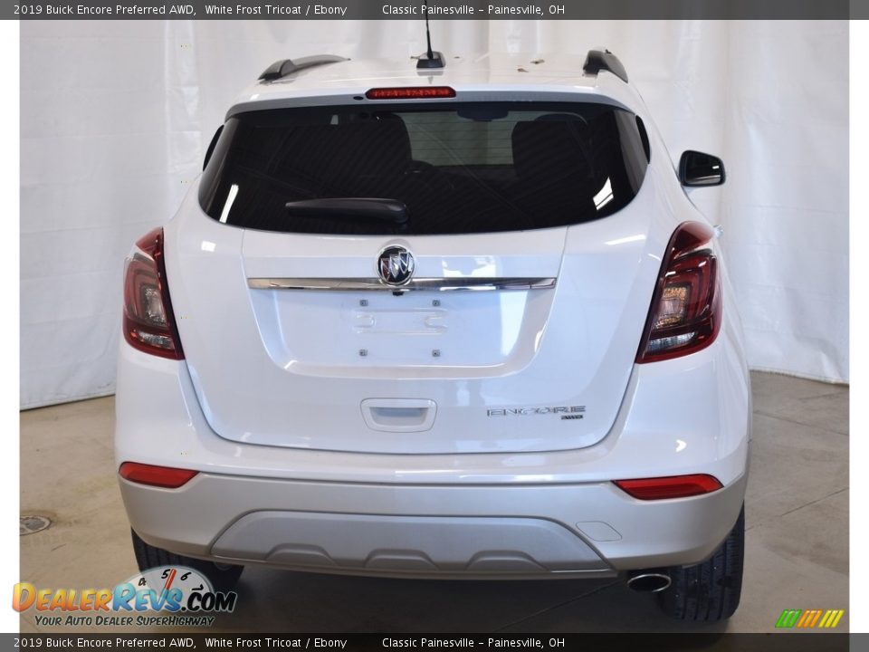 2019 Buick Encore Preferred AWD White Frost Tricoat / Ebony Photo #3