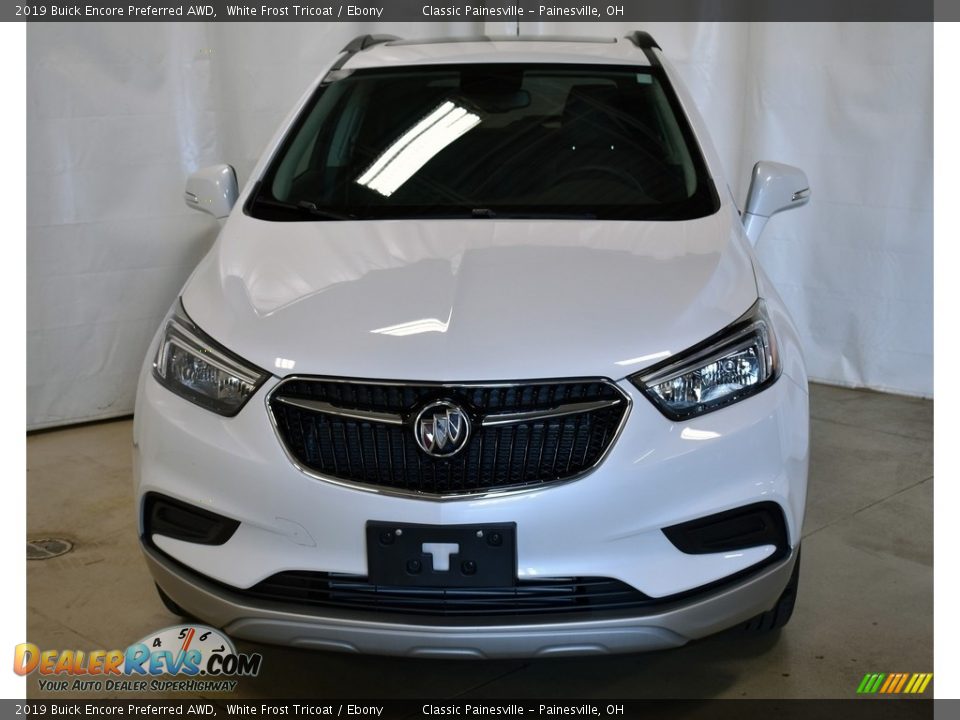 2019 Buick Encore Preferred AWD White Frost Tricoat / Ebony Photo #4