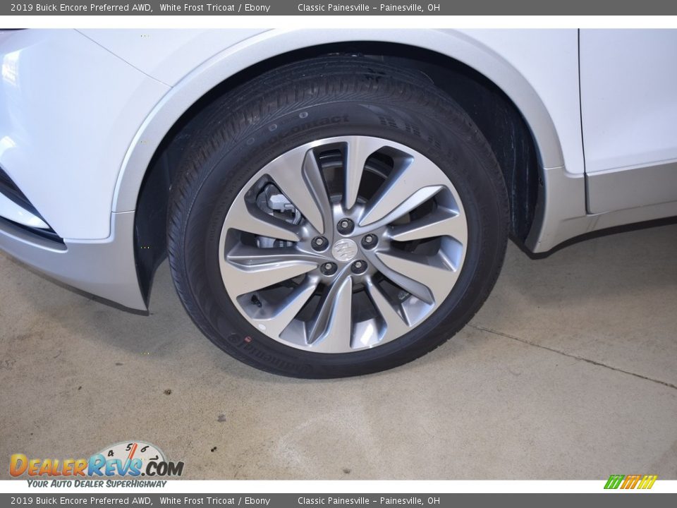 2019 Buick Encore Preferred AWD White Frost Tricoat / Ebony Photo #5