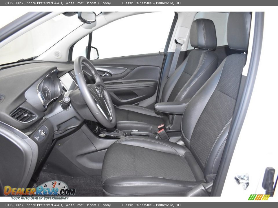 2019 Buick Encore Preferred AWD White Frost Tricoat / Ebony Photo #7