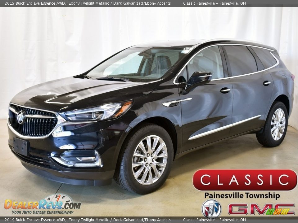 2019 Buick Enclave Essence AWD Ebony Twilight Metallic / Dark Galvanized/Ebony Accents Photo #1