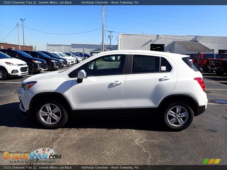 2020 Chevrolet Trax LS Summit White / Jet Black Photo #2