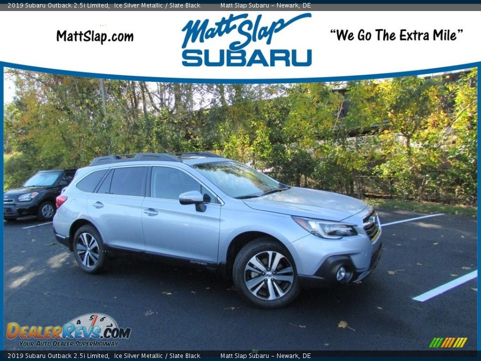 2019 Subaru Outback 2.5i Limited Ice Silver Metallic / Slate Black Photo #1