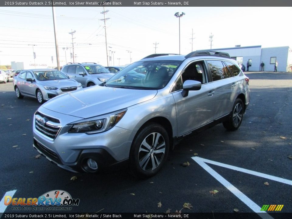 2019 Subaru Outback 2.5i Limited Ice Silver Metallic / Slate Black Photo #2