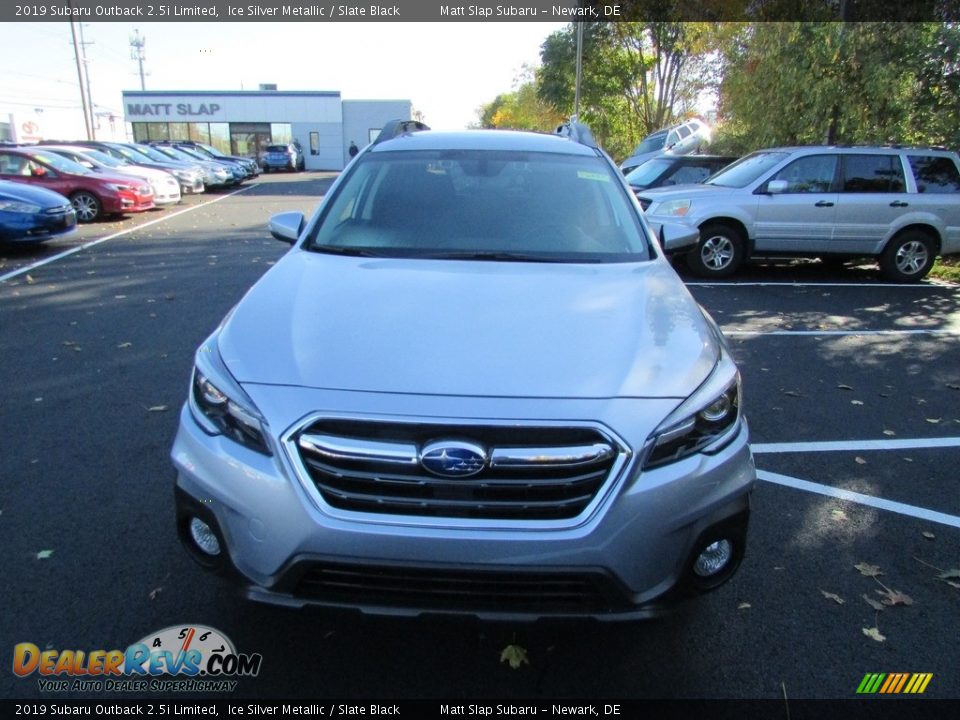 2019 Subaru Outback 2.5i Limited Ice Silver Metallic / Slate Black Photo #3