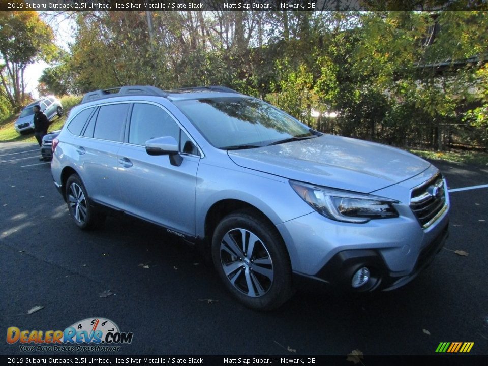 2019 Subaru Outback 2.5i Limited Ice Silver Metallic / Slate Black Photo #4