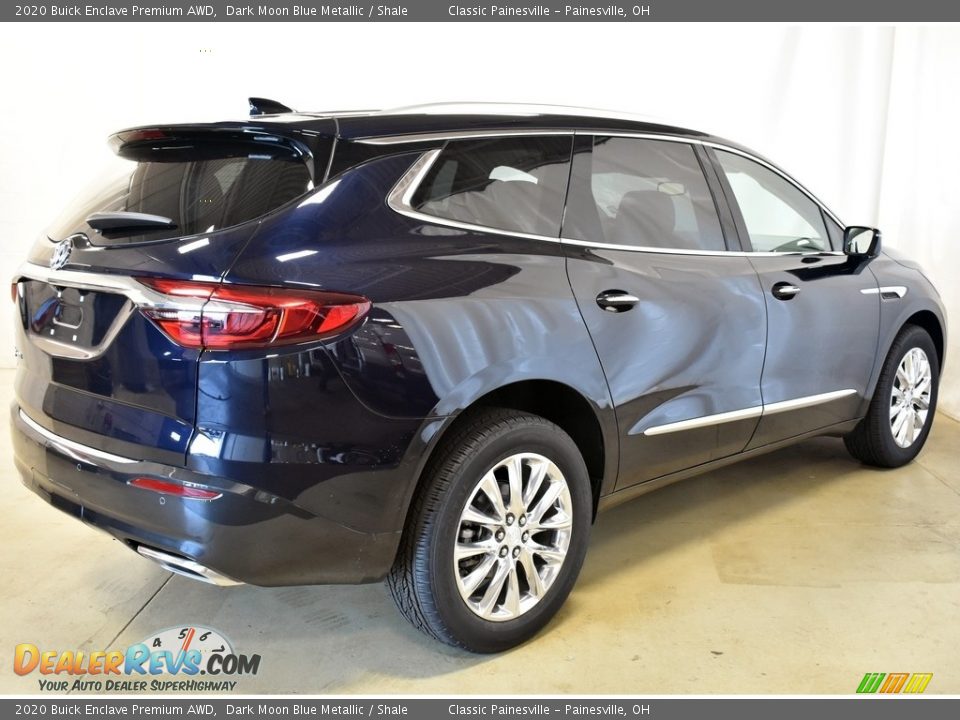 2020 Buick Enclave Premium AWD Dark Moon Blue Metallic / Shale Photo #2